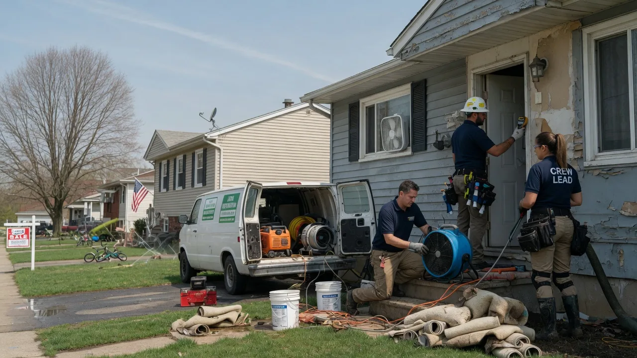 Flood Cleanup in Waukomis, OK near me