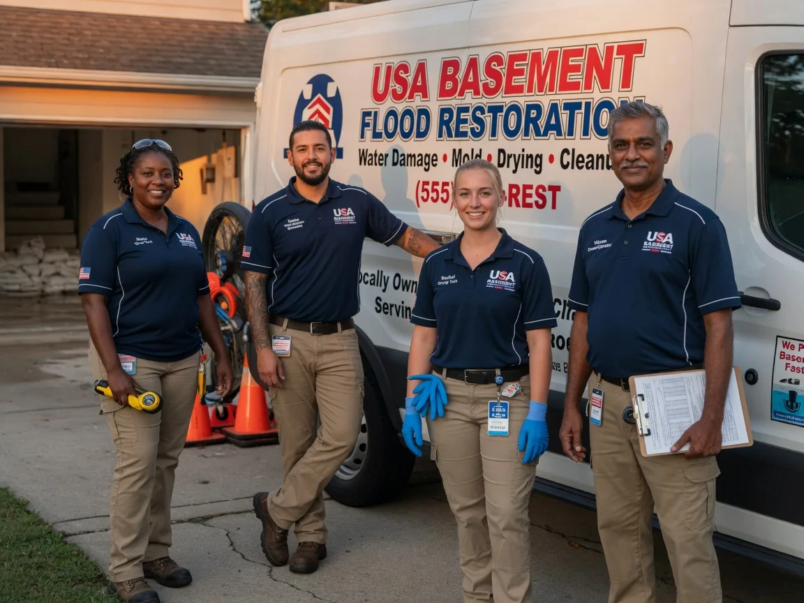Basement Flood Cleanup company in Waukomis, OK