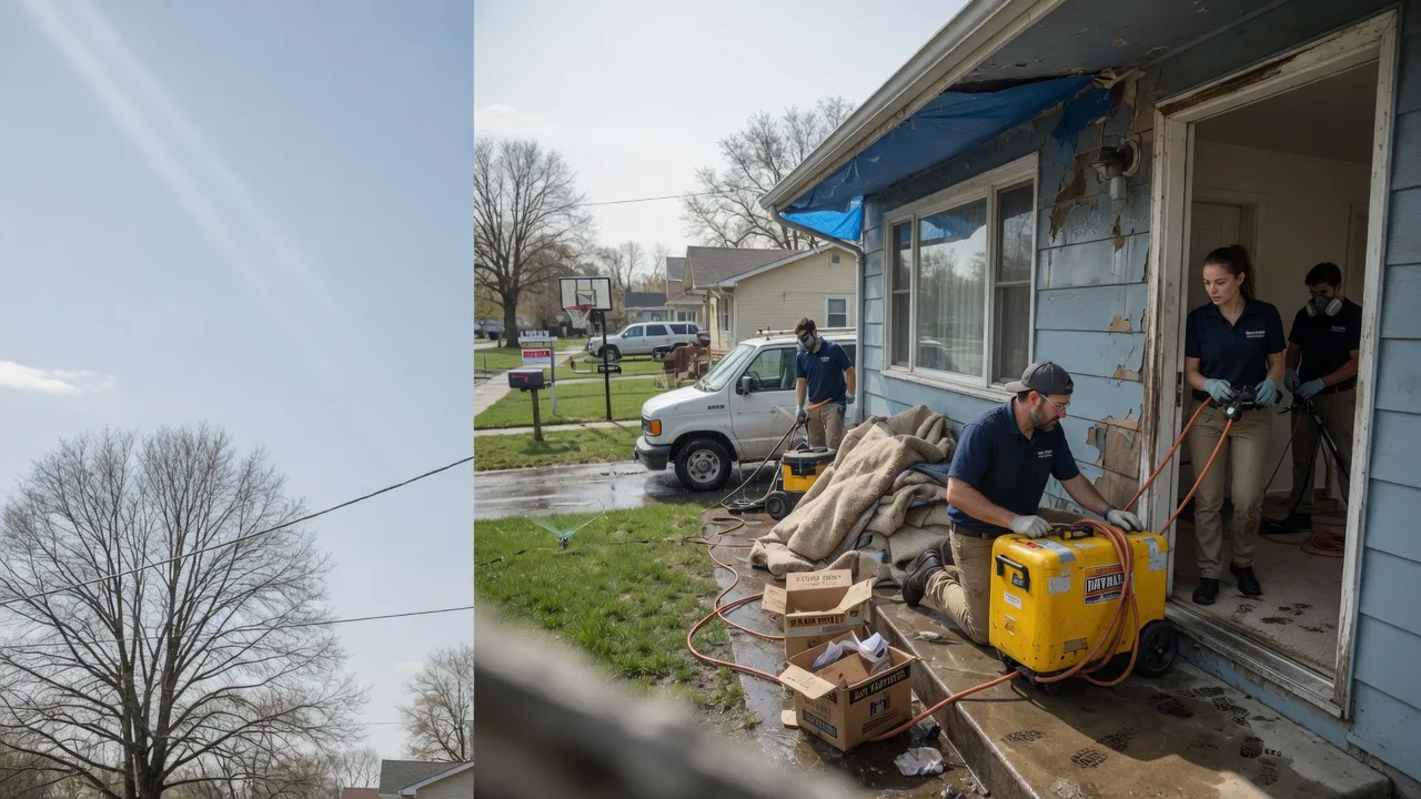 Basement Flood Cleanup in Waukomis, OK near me